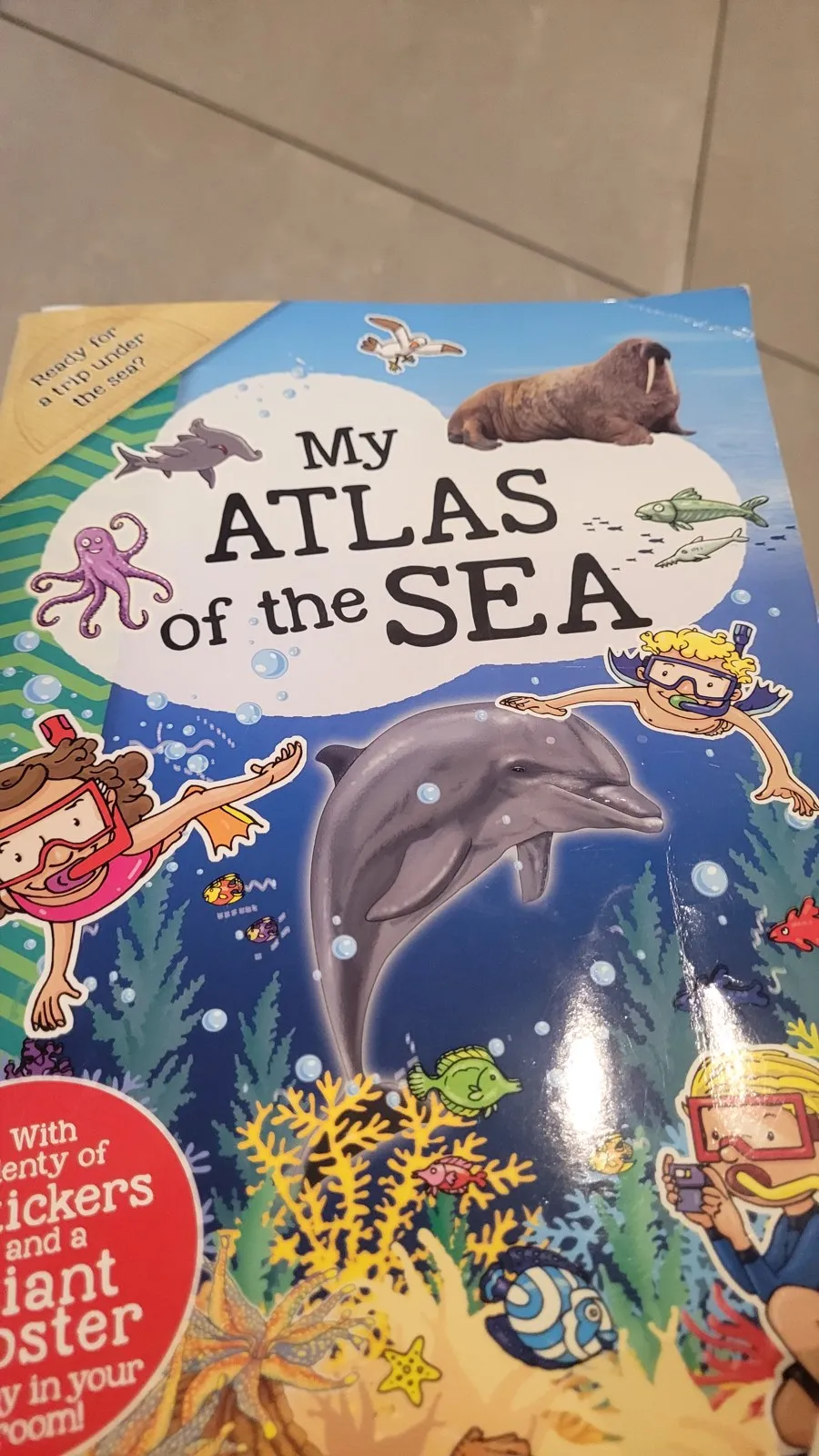 A children's book called My Atlas of the Sea